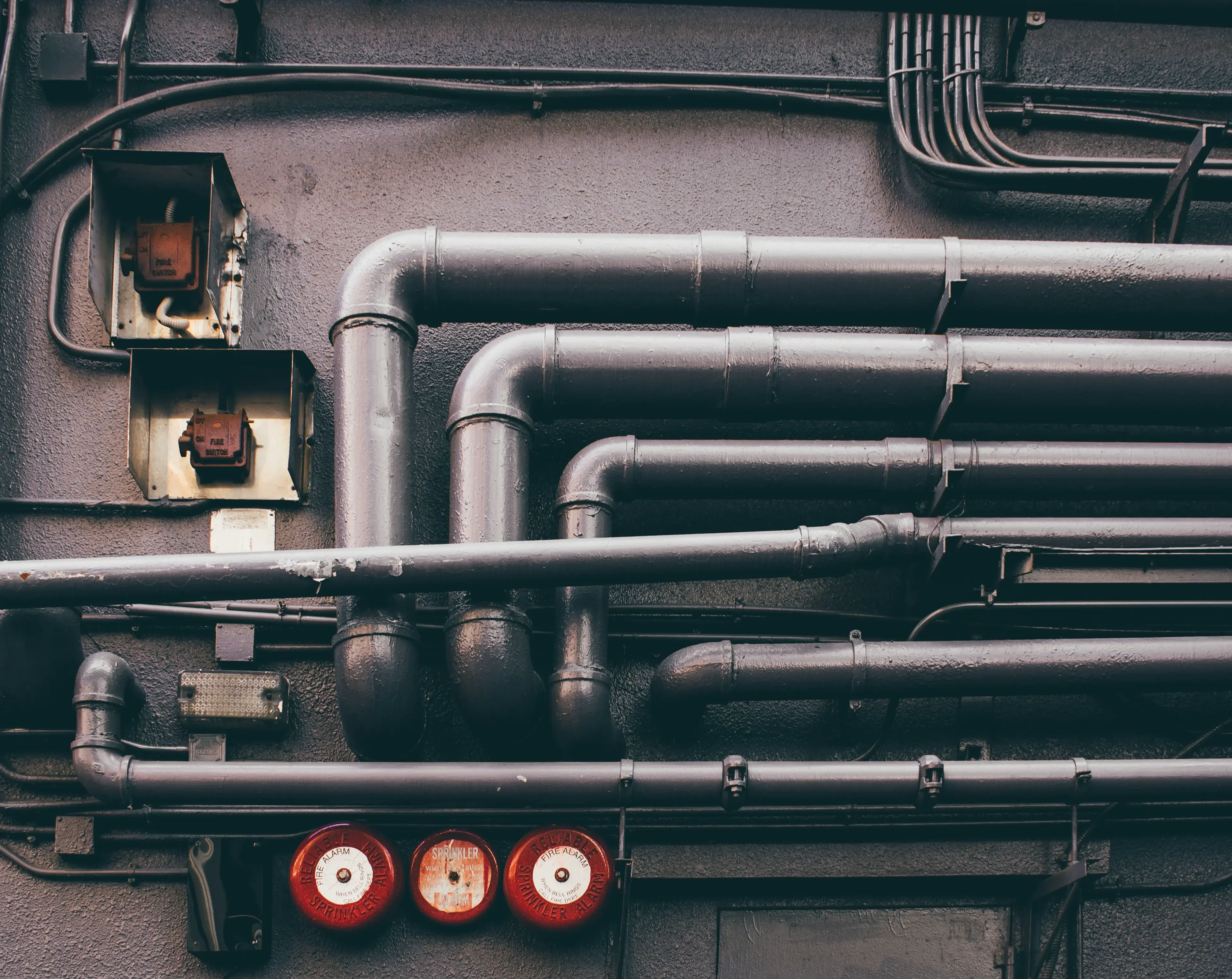 Background Pipes, Photo by T K on Unsplash